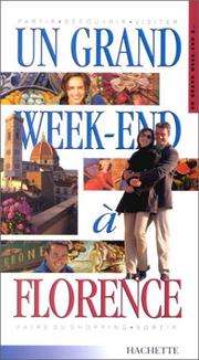 Cover of: Un grand week-end à Florence 2001