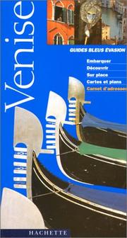 Cover of: Guide Bleu Evasion, Venise