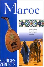 Cover of: Maroc by Guides Bleus