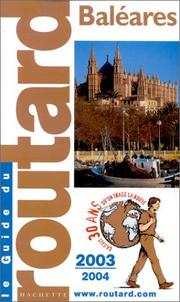 Cover of: Baléares 2003-2004 by Guide Hachette Tourisme