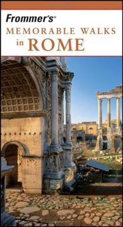 Cover of: Frommer's Memorable Walks in Rome (Memorable Walks)