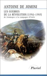 Cover of: Les guerres de la Révolution
