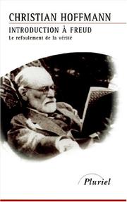 Cover of: Une introduction à Freud