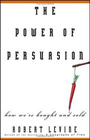 Cover of: The Power of Persuasion | Robert  V. Levine