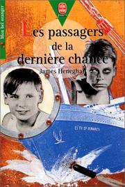 Cover of: Les passagers de la dernière chance