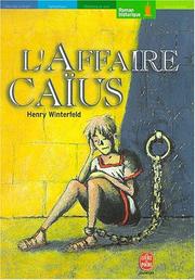 Cover of: L'Affaire Caïus