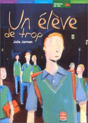 Cover of: Un elève de trop