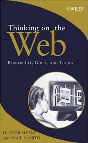 Cover of: Thinking on the Web by H. Peter Alesso, Craig F. Smith