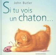 Cover of: Si tu vois un chaton...