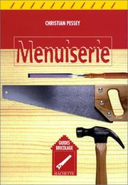 Cover of: Menuiserie