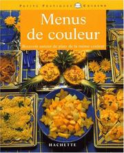 Cover of: Menus de couleur