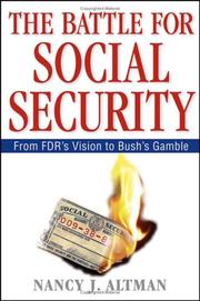 Cover of: The Battle for Social Security by Nancy J. Altman