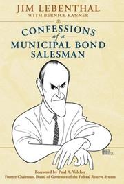 Cover of: Confessions of a municipal bond salesman