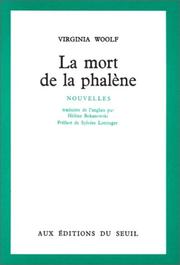 Cover of: La Mort de la Phalène by Virginia Woolf