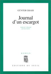 Cover of: Journal d'un escargot
