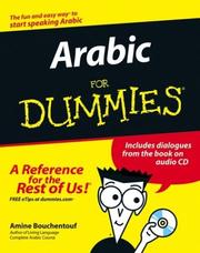Cover of: Arabic For Dummies