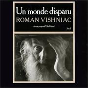 Cover of: Un monde disparu by Roman Vishniac