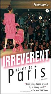 Cover of: Frommer's Irreverent Guide to Paris (Irreverent Guides) by Darwin Porter, Danforth Prince