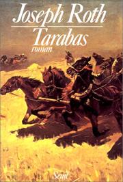 Cover of: Tarabas by Joseph Roth, Joseph Roth