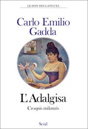 L' Adalgisa by Carlo Emilio Gadda