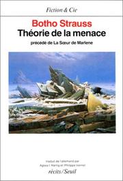 Cover of: Théorie de la menace