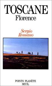 Cover of: Toscane  by Sergio Romano
