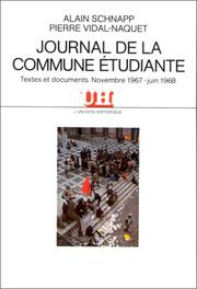 Cover of: Journal de la commune étudiante
