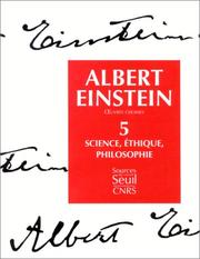 Cover of: Oeuvres choisies, tome 5 : Science, éthique, philosophie