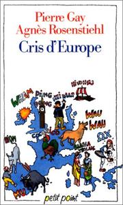 Cover of: Cris D'Europe