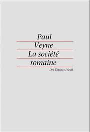 Cover of: La société romaine