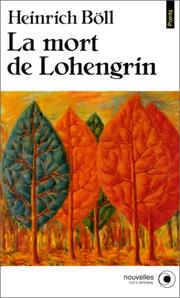 Cover of: La Mort de Lohengrin