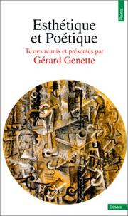 Cover of: Esthétique et poétique by Timothy Binkley, Gérard Genette
