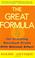 Cover of: The great formula