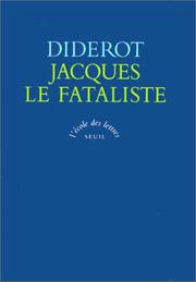 Cover of: Jacques le Fataliste et son maître by Denis Diderot, Norbert Czarny