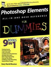 Cover of: Photoshop Elements All-in-One Desk Reference For Dummies