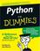 Cover of: Python For Dummies (For Dummies (Computer/Tech))