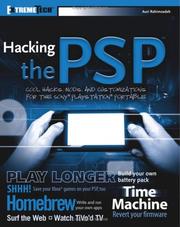 Cover of: Hacking the PSP by Auri Rahimzadeh