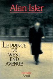 Cover of: Le prince de West End Avenue