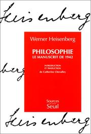 Cover of: Philosophie