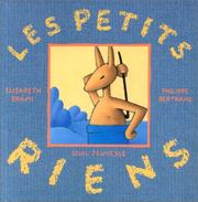 Cover of: Les Petits Riens by Elisabeth Brami, Philippe Bertrand