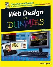 Cover of: Web Design For Dummies by Lisa Lopuck