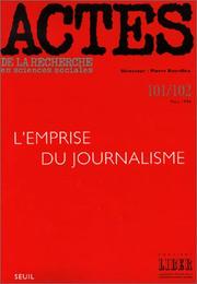 Cover of: Actes de la recherche en sciences sociales, numéros 101-102 by Bourdieu