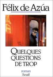 Cover of: Quelques questions de trop