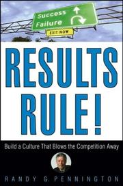 Cover of: Results rule! by Randy Pennington