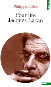 Cover of: Pour lire Jacques Lacan