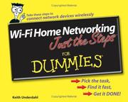 Cover of: Wi-Fi Home Networking Just the Steps For Dummies (For Dummies (Computer/Tech))