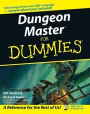 Cover of: Dungeon Master For Dummies (for the Dungeons & Dragons Roleplaying Game)
