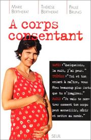 Cover of: A corps consentant