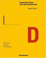 Cover of: Typographic Design | Rob Carter