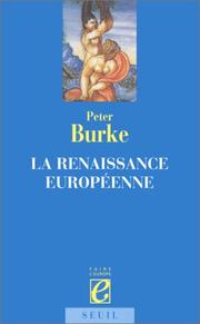 Cover of: La renaissance en Europe by Peter Burke